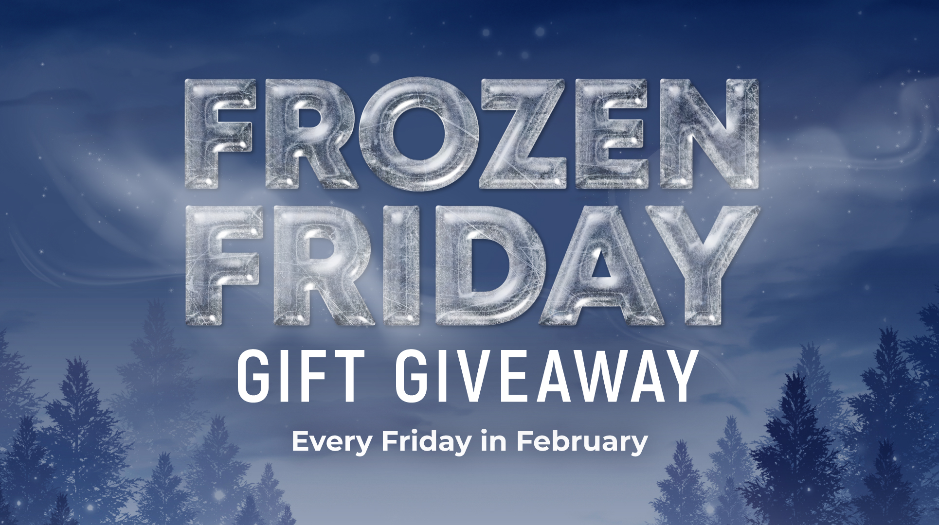 Frozen Friday Gift Giveaway Every Friday in February Beat the CHILL wiht WINTERFUL gear! 50 Tier Credits To Earn Feb 3: Sweatshirt Feb 10: Scarf Feb 17: Blanket Feb 24: Hat