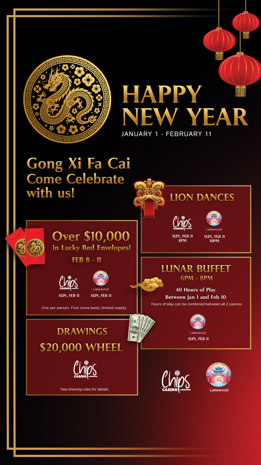 Lunar New Year | Washington Chips & Macau Lakewood