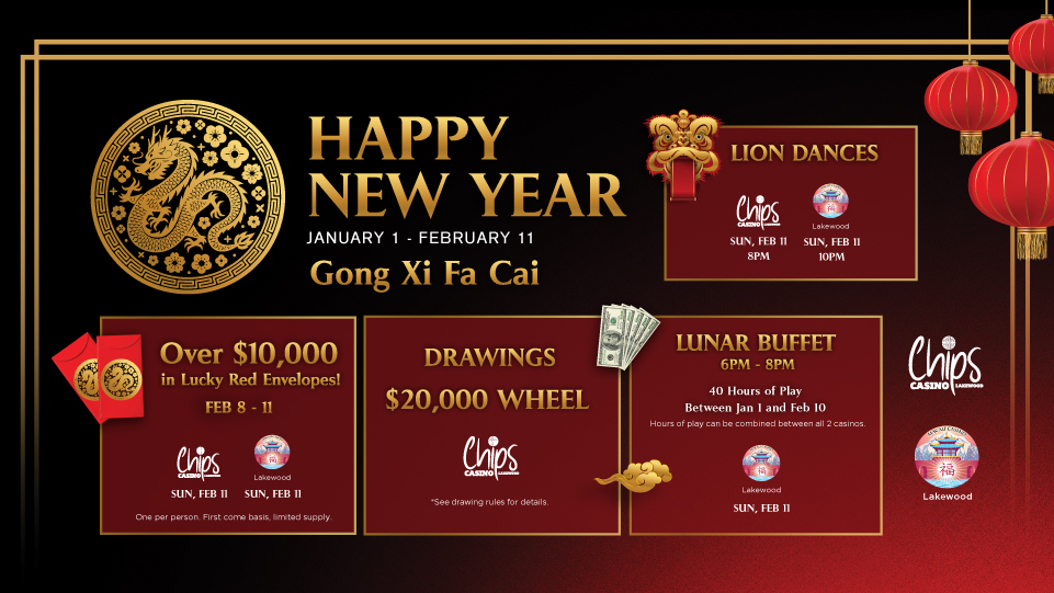 Lunar New Year | Washington Chips & Macau Lakewood