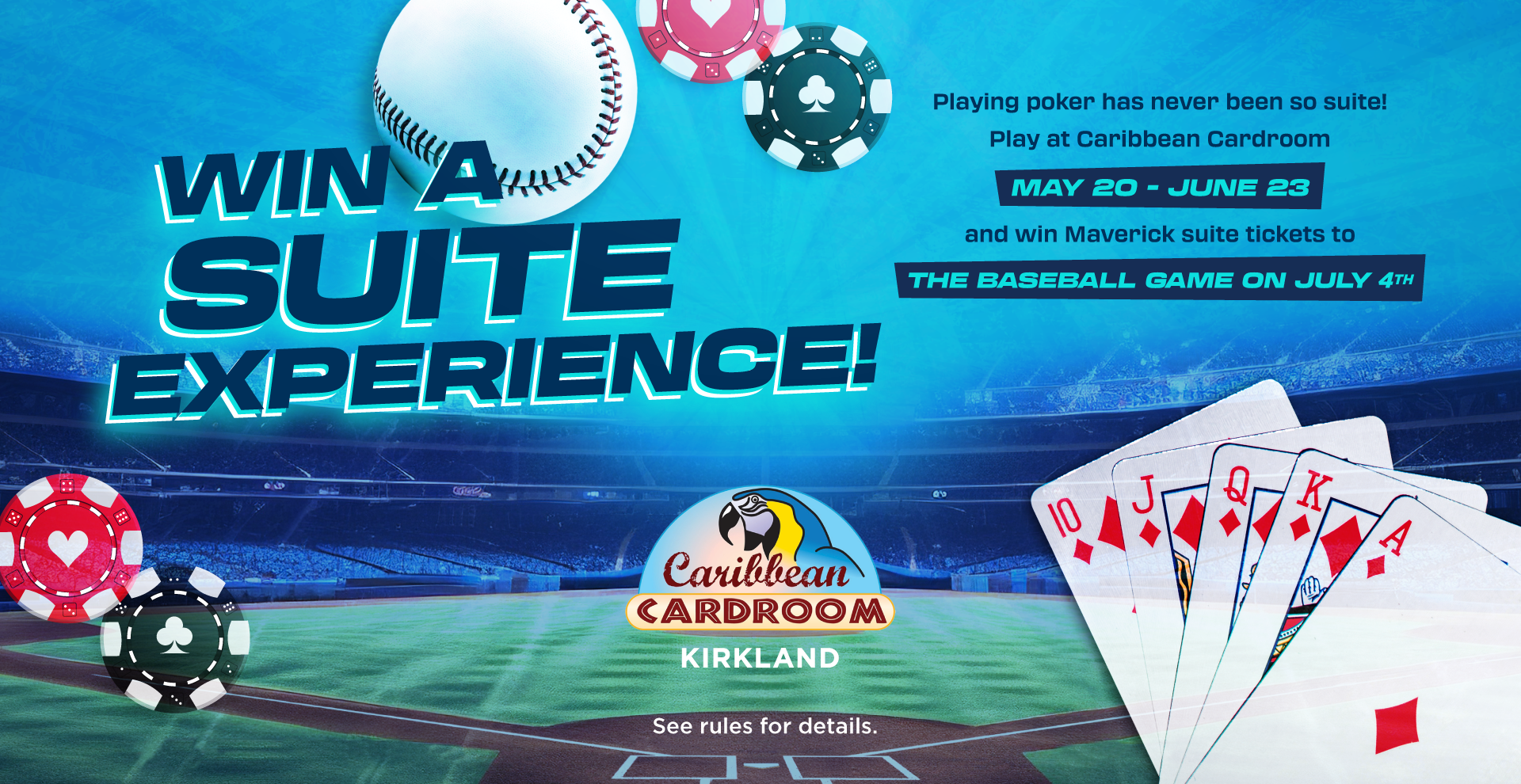 Caribbean Cardroom Poker | Win a Suite Experience
