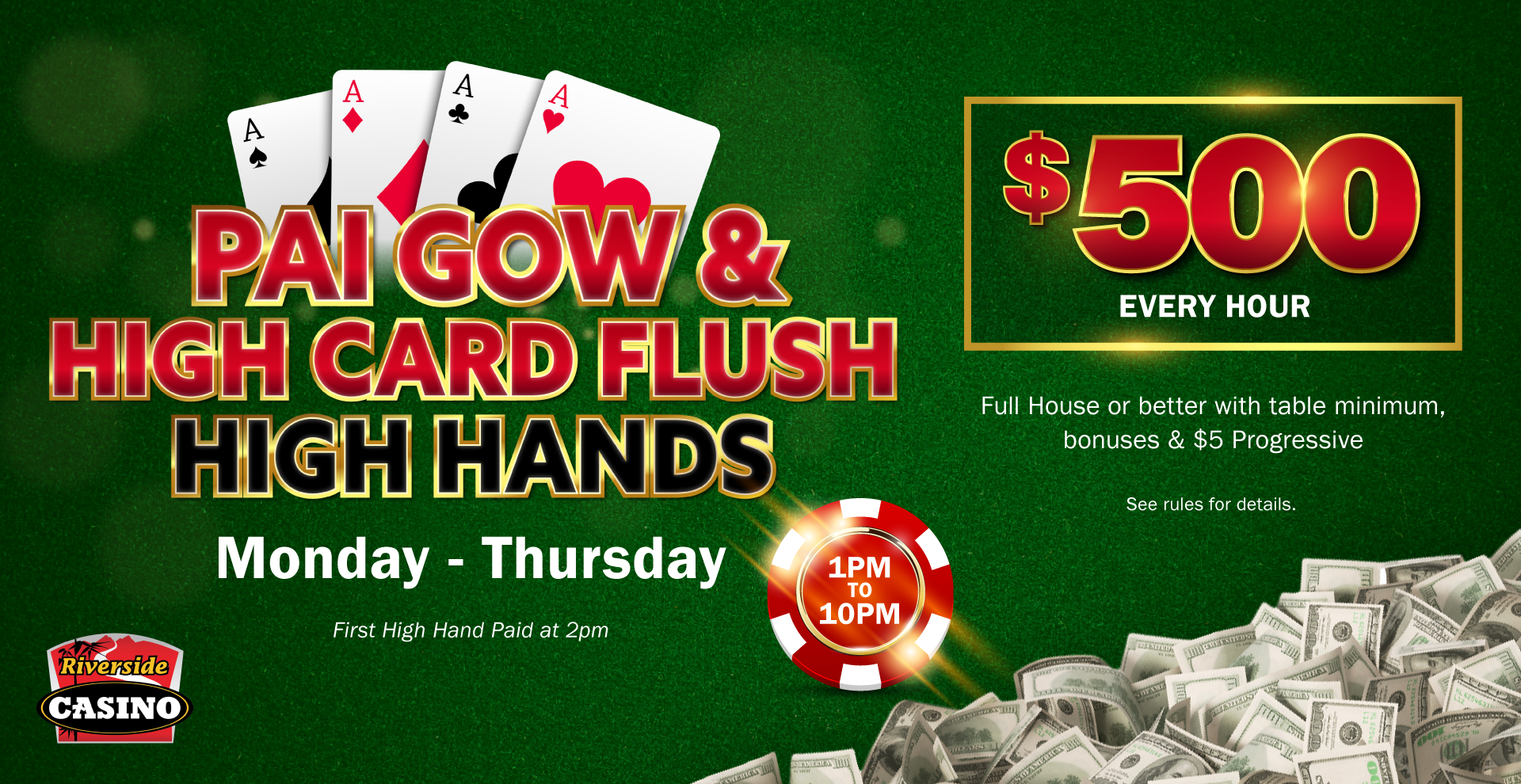 Riverside Casino Tukwila | High Hands