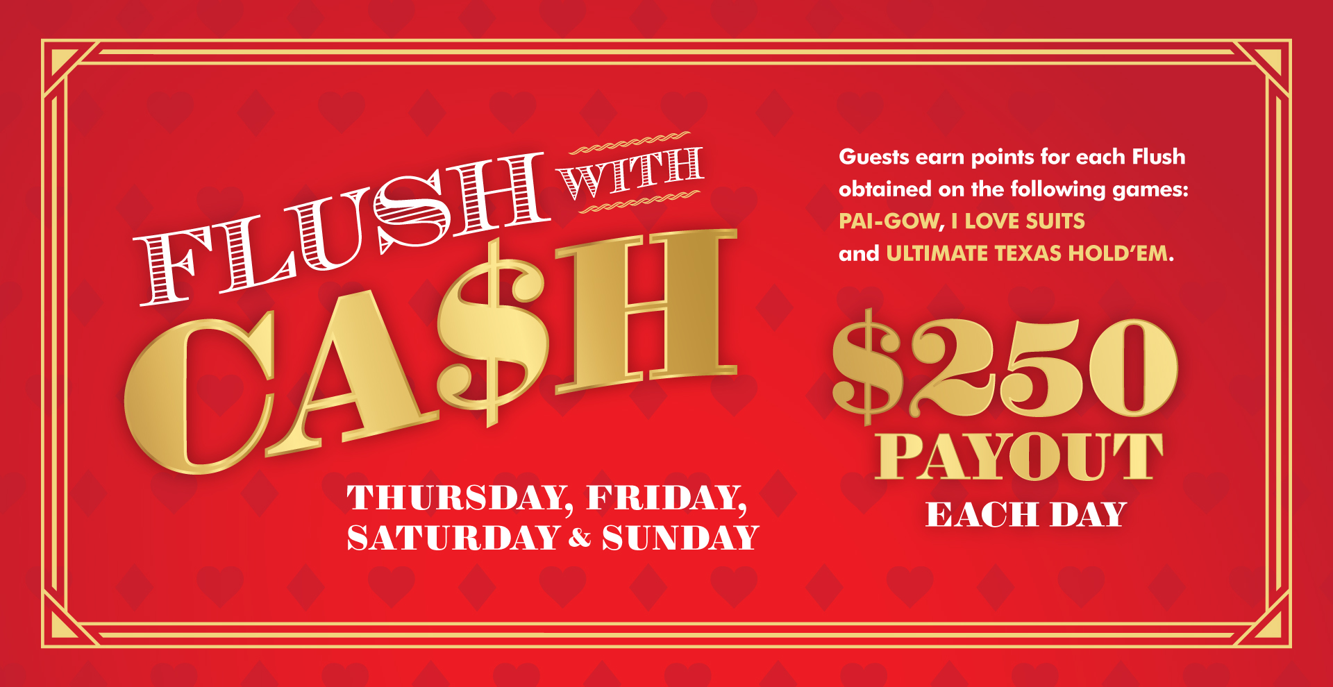 Silver Dollar Casino Mill Creek | Flush with Cash Points Race