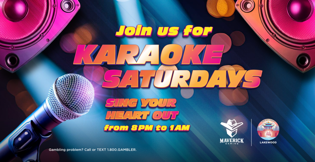 Macau Lakewood Karaoke Saturdays Maverick Gaming Washington