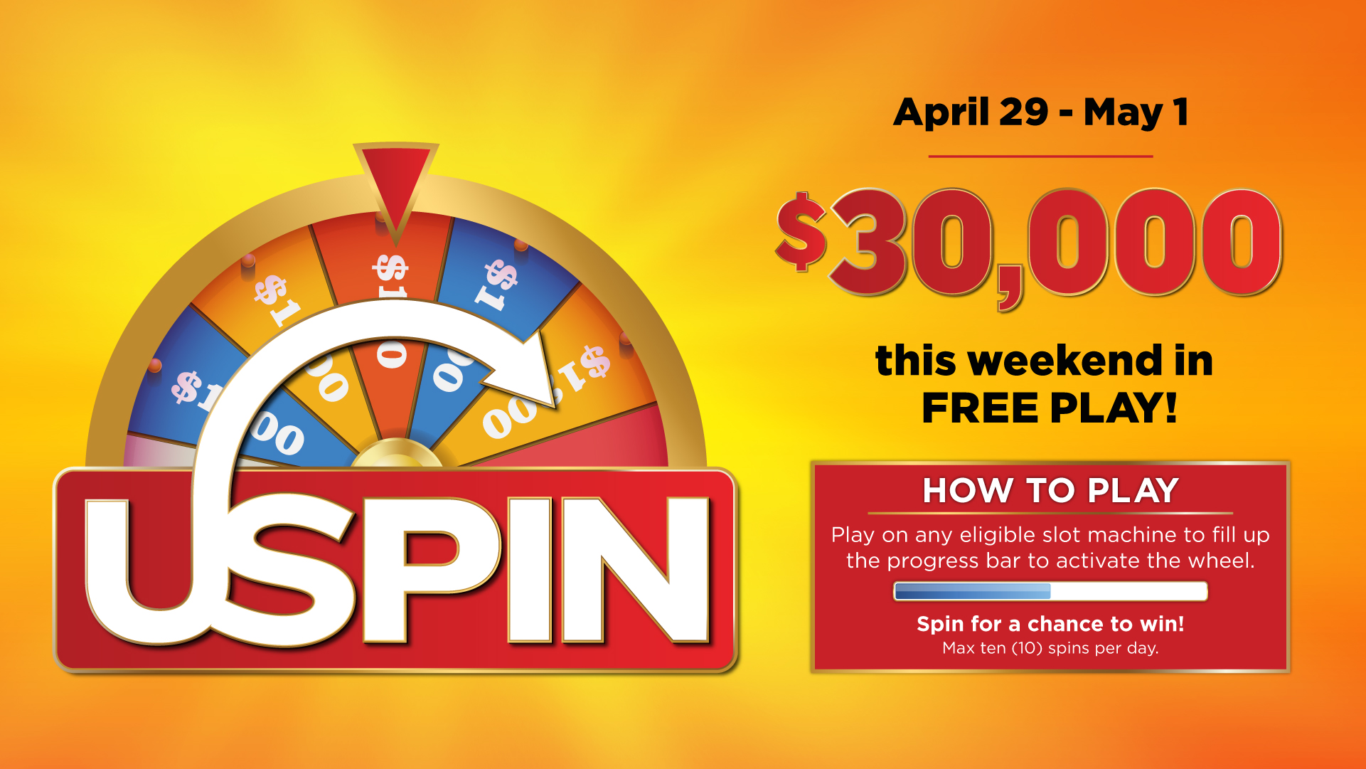 $30,000 Spin