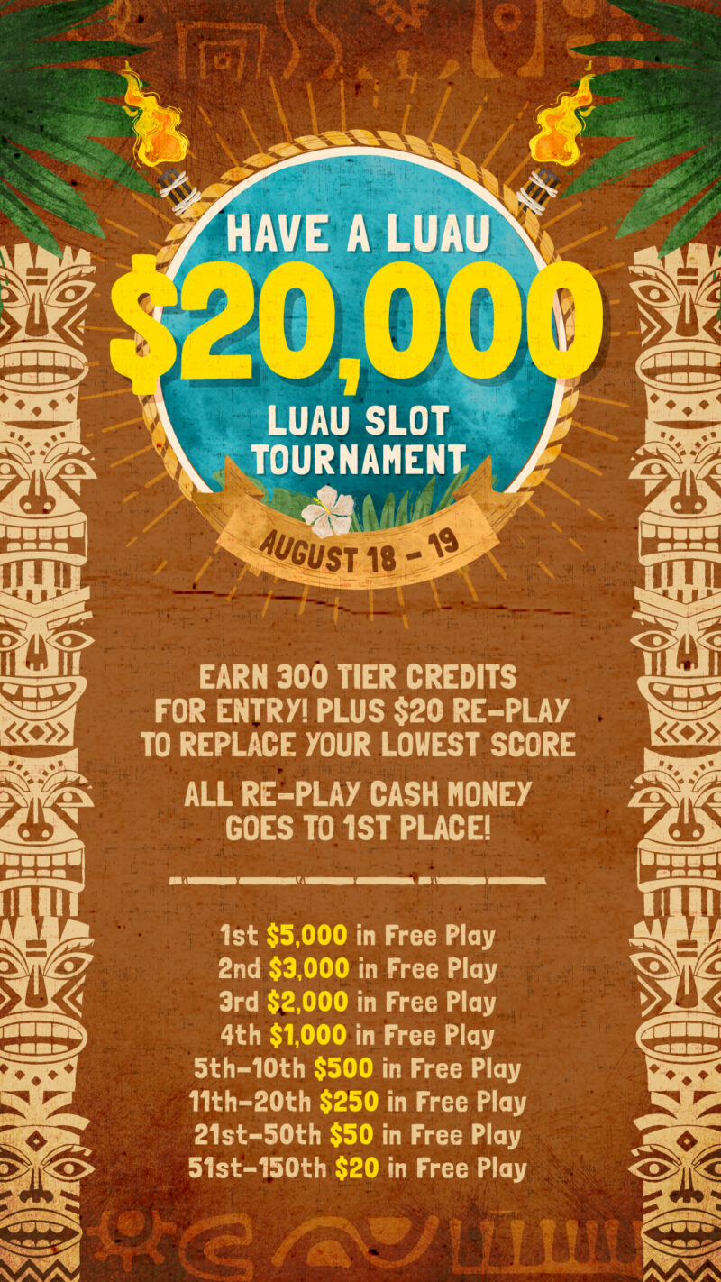 Luau Slot Tournament Wendover Nugget Hotel and Casino