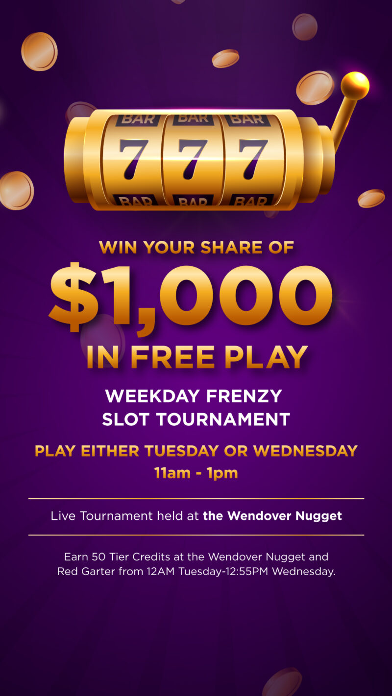 Frenzy Tournament Wendover Nugget Hotel and Casino
