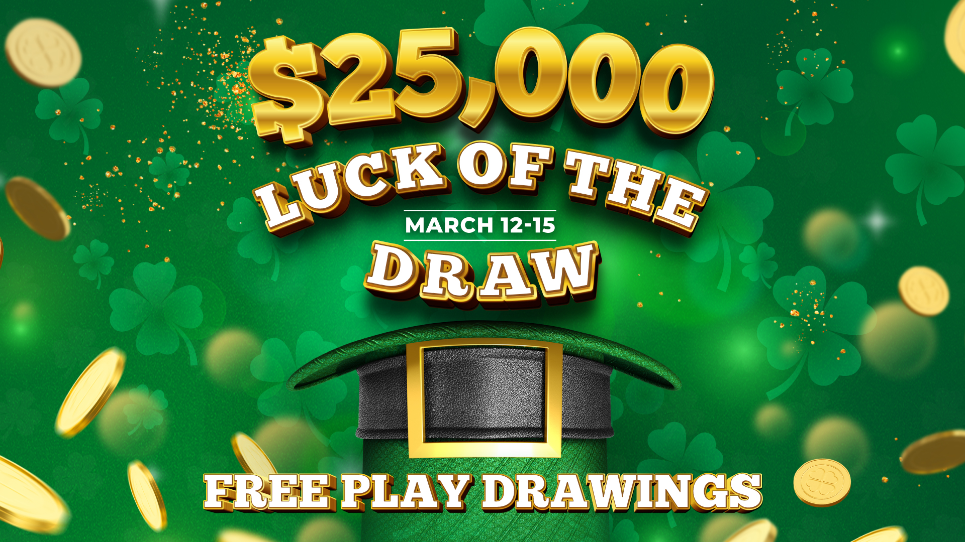 $25k Luck of the Draw Promotion at Wendover Nugget | Mar 12-15