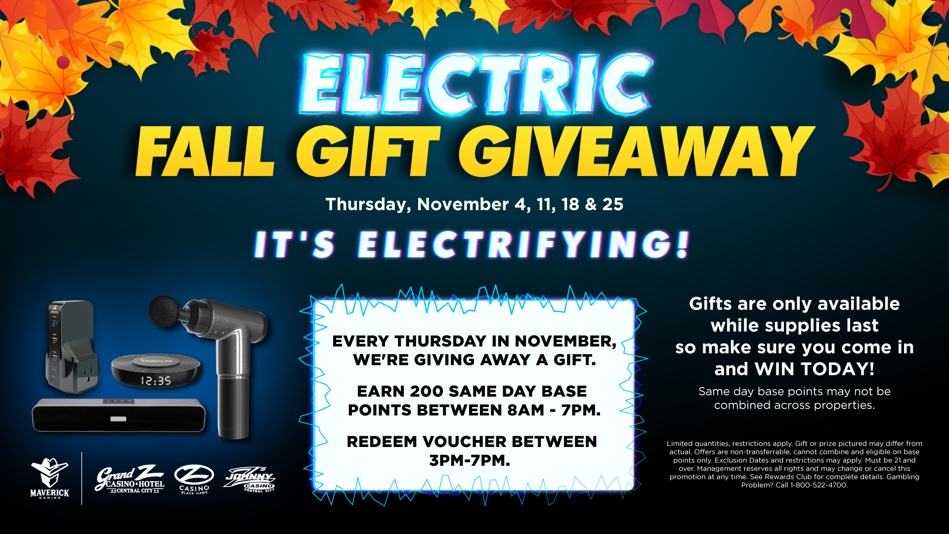 Electric Fall Gift Giveaway
