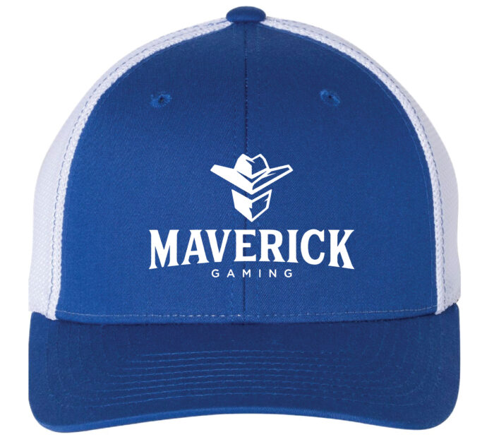 Royal Blue Maverick Gaming Hat For Sale