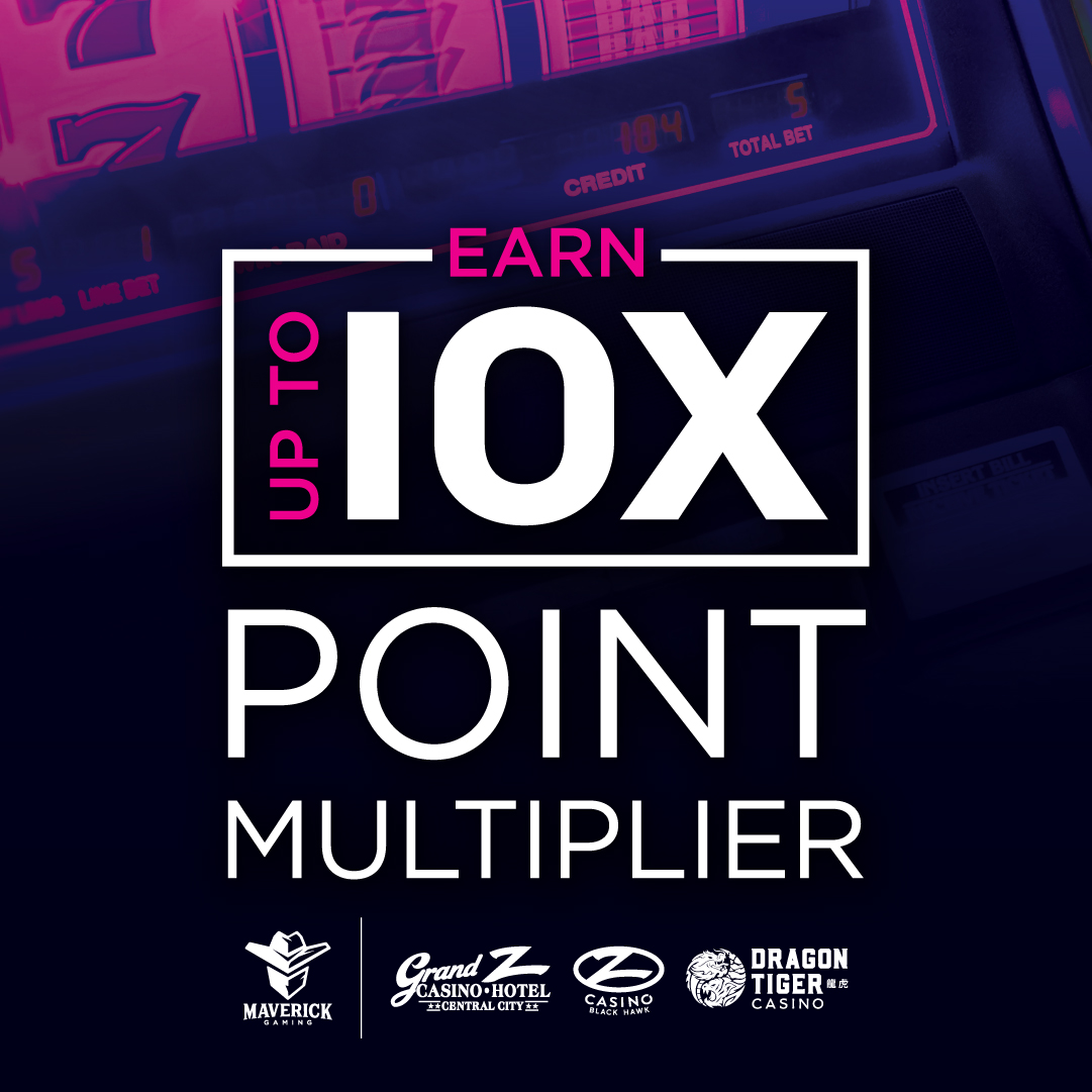 10X Point Multiplier Earn Up To 10X Point Multiplier Mondays and Tuesdays in February