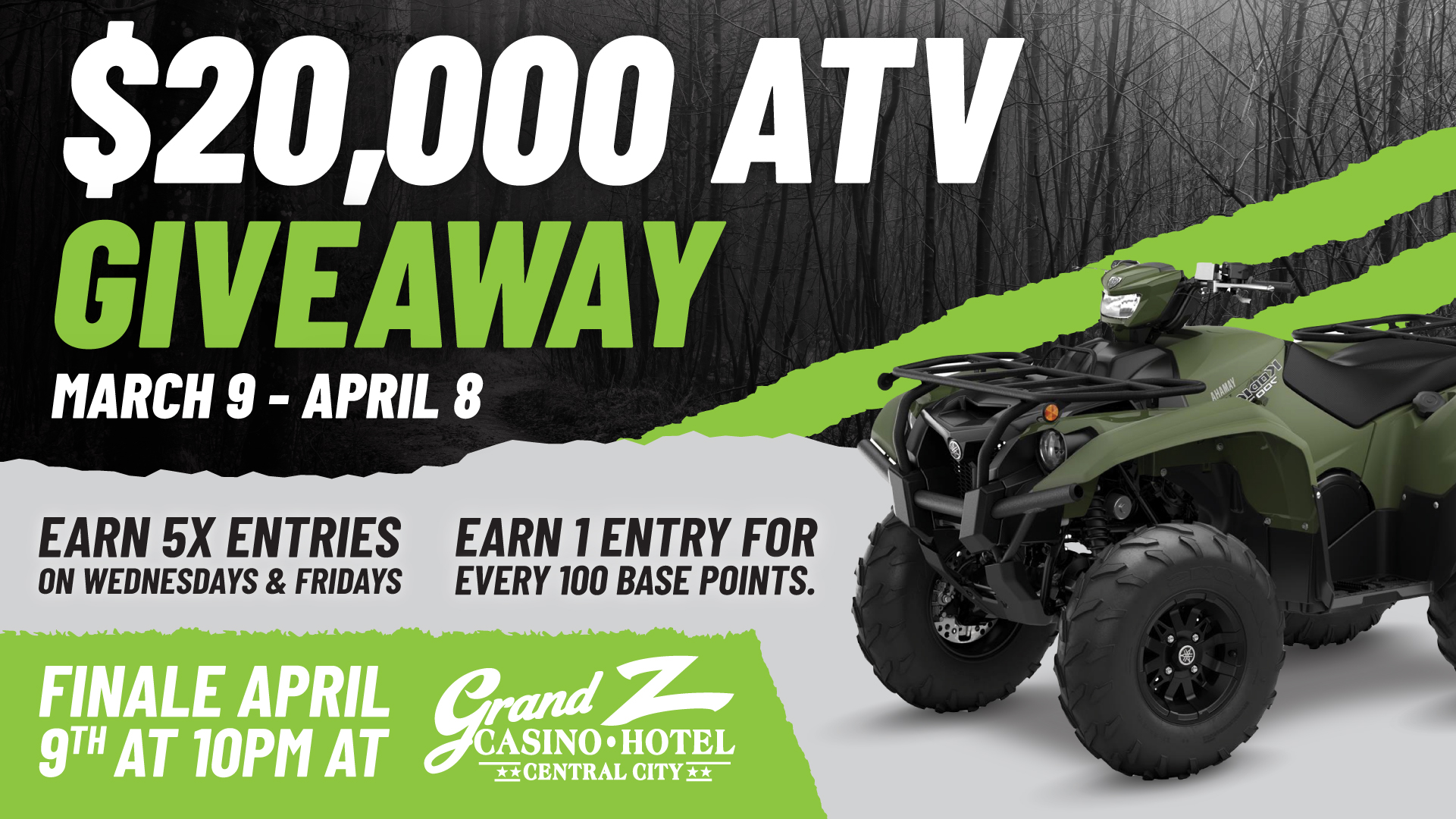 $20,000 ATV Giveaway